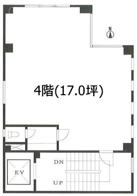 宇土ビル4F 間取り図