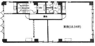 オクミヤ興産ビル東 間取り図