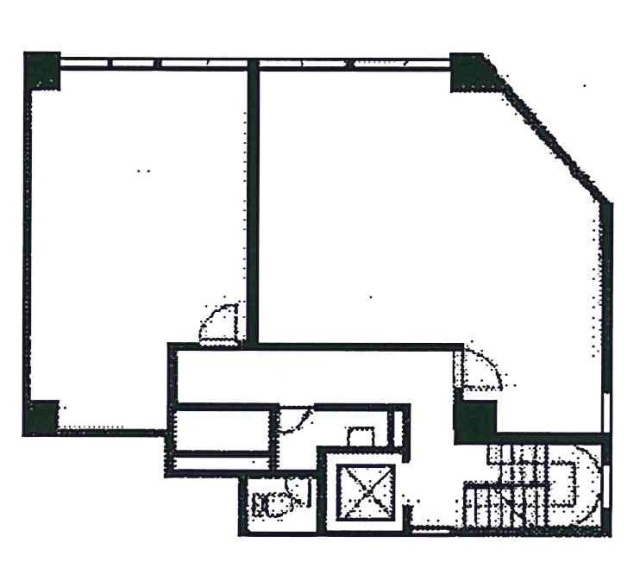 銀座三田ビル6F 間取り図