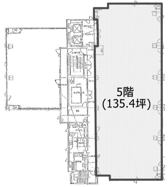 FORECAST早稲田FIRSTビル5F 間取り図