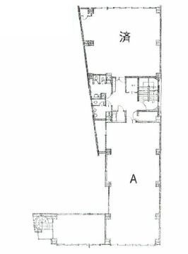 上野富士ビルA 間取り図