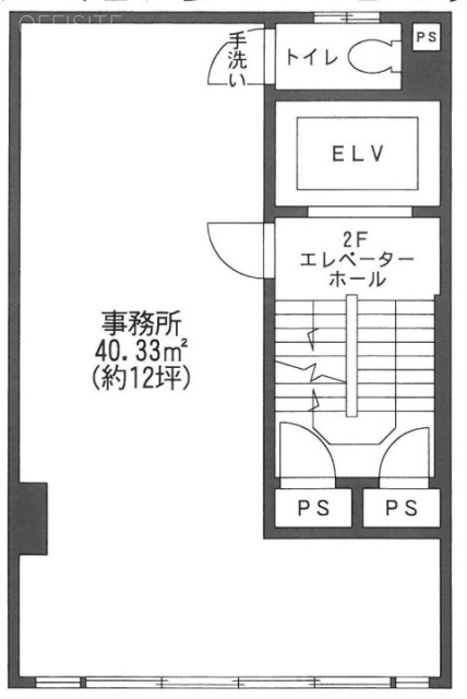 国土三協ビル5F 間取り図