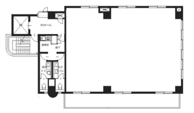 MIB四谷ビル3F 間取り図