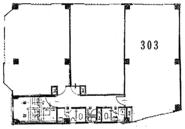 新生ビル303 間取り図