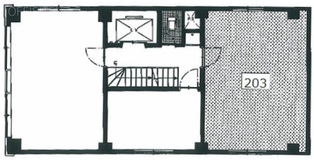 小野商ビル203 間取り図