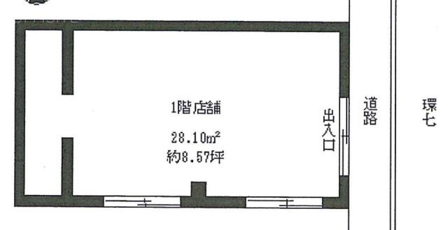 第38オーナーズビル1F 間取り図