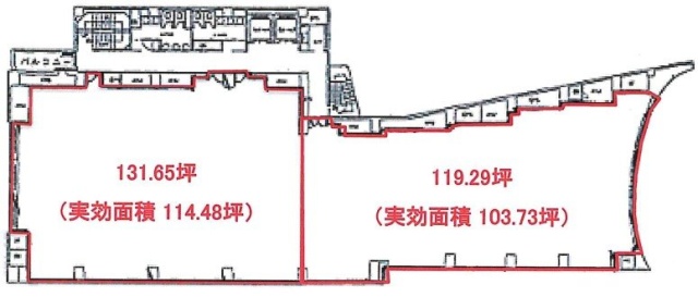 JRE南池袋ビル8F 間取り図