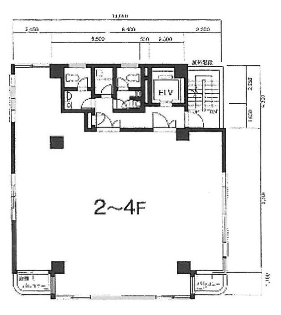 両国山崎ビル3F 間取り図