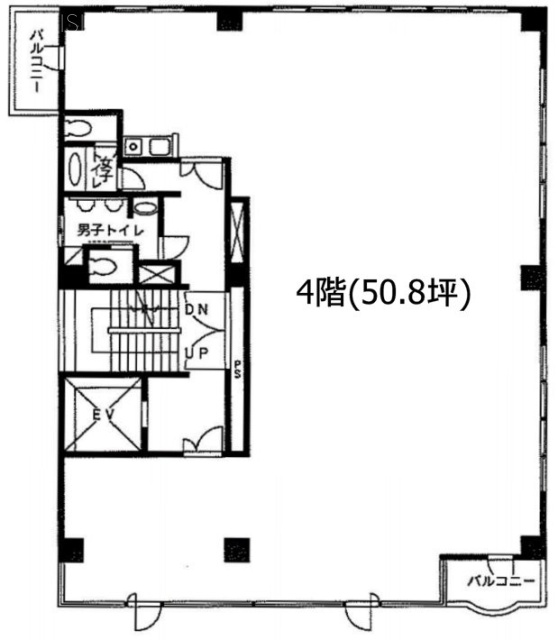 安藤恒産ビル4F 間取り図