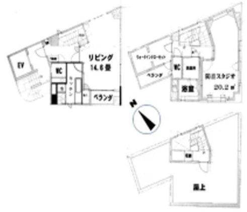 麗雲ビル5F～6F 間取り図