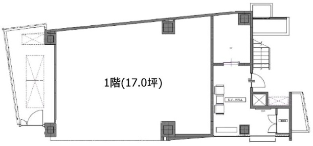 growth ginza east1F 間取り図