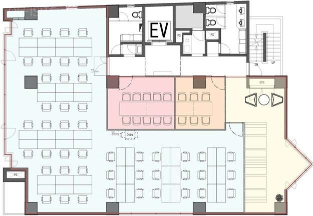 プライム小石川ビル4F 間取り図