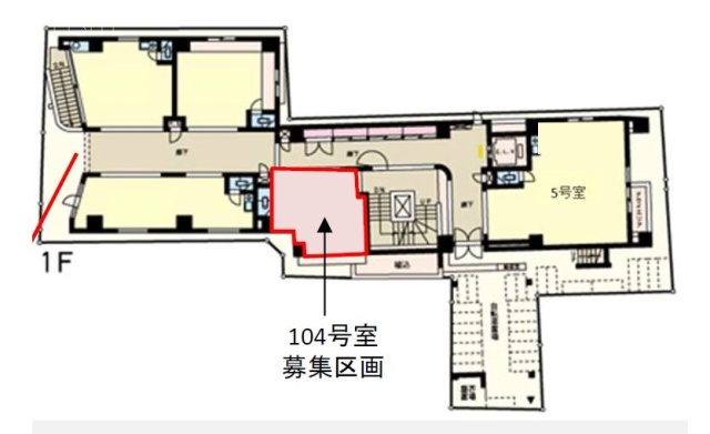 本八幡駅西口ビル104 間取り図