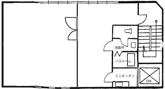 小石川5丁目貸事務所3F 間取り図