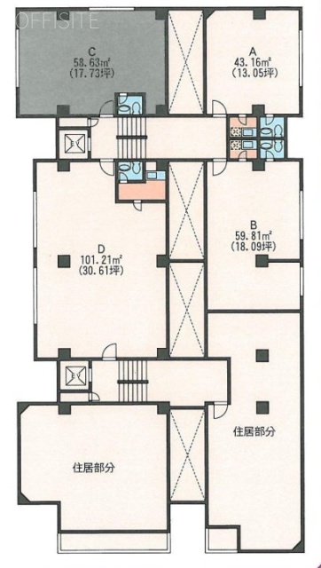 グランドメゾン戸山2F 間取り図