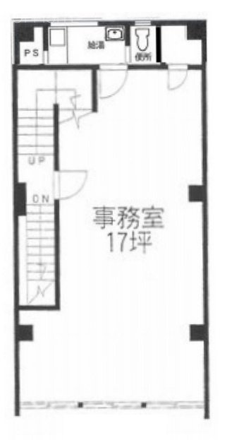 西井ビル2F 間取り図