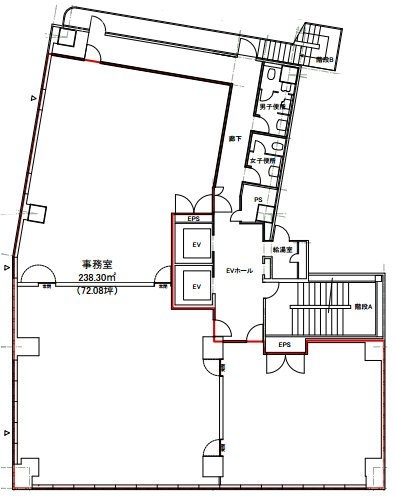 EBSビル10F 間取り図