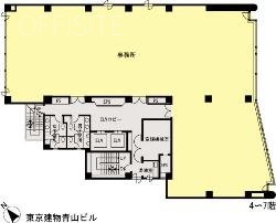 東京建物青山ビル4F 間取り図