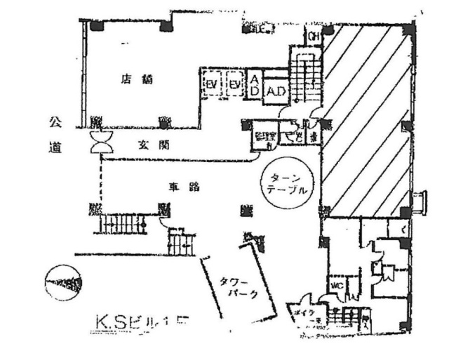 KSビル1F 間取り図