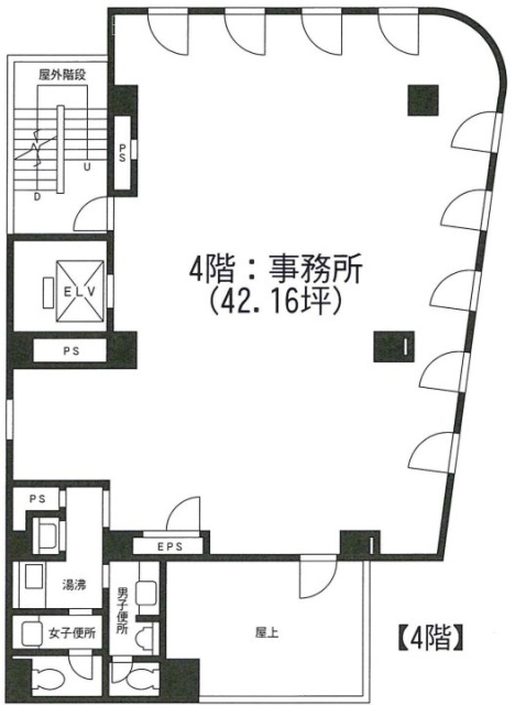 BIS西麻布4F 間取り図