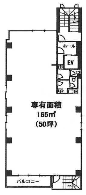 新木(しんぼく)ビル2F 間取り図