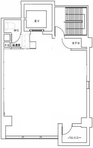 神田美倉町ビル5F 間取り図