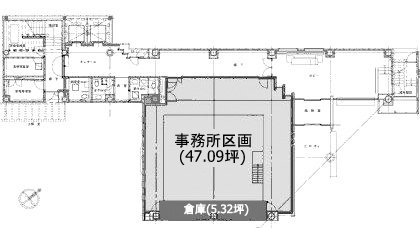 アーバンネット日本橋ビル下部 間取り図