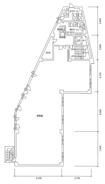 寿パークビル9F 間取り図