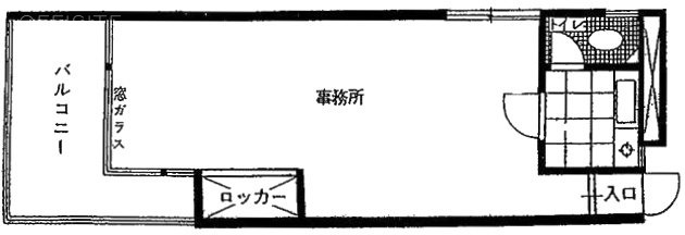 島幸目白ビルC 間取り図