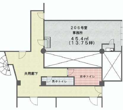 竹嶋ビルACT-3206 間取り図