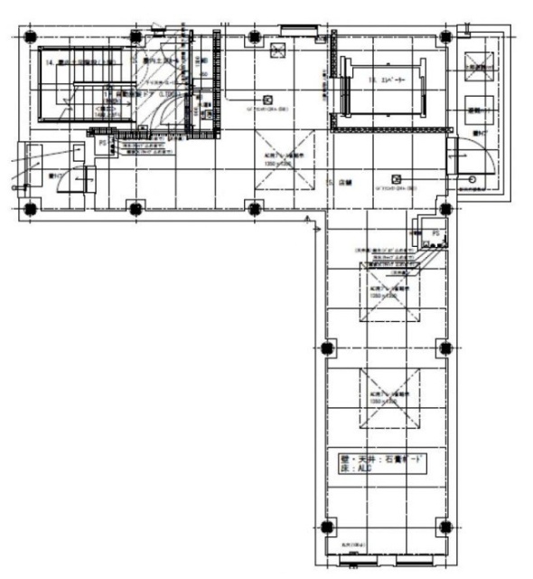 (仮)慶楽傳順ビル4F 間取り図