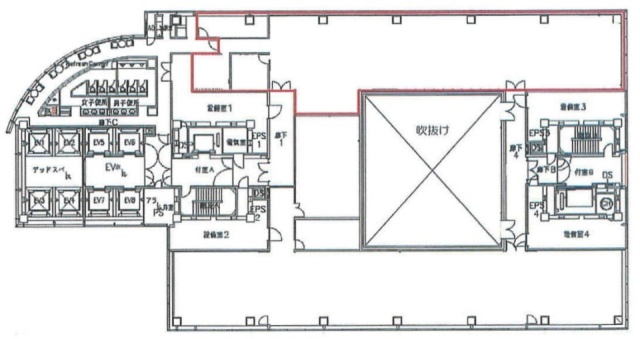 富士ソフト秋葉原ビル11F 間取り図