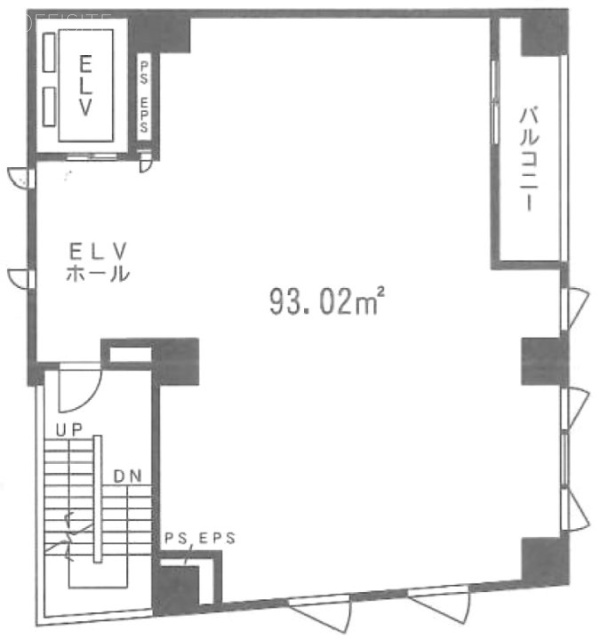 岡村ビル8F 間取り図