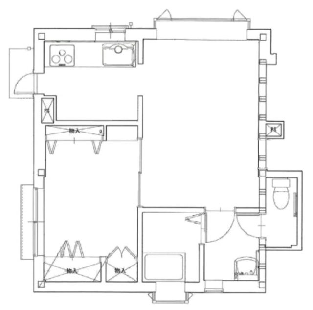神宮前3771F 間取り図