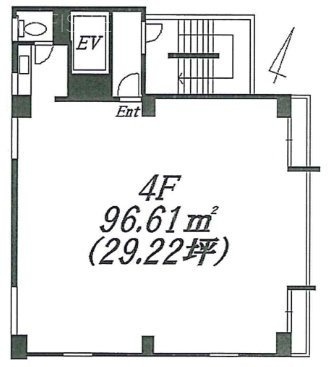 ぜんらくビル4F 間取り図