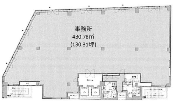 JPR麹町ビル3F 間取り図