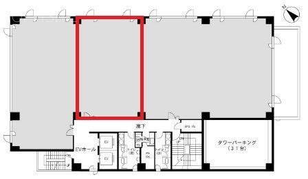 本厚木トーセイビルⅡビル403 間取り図