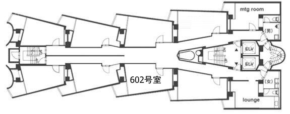 GUNKAN東新宿602 間取り図