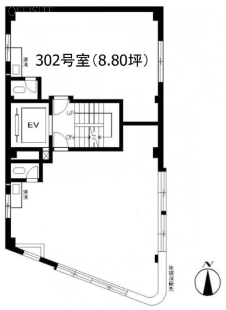 岩坂ビル302 間取り図