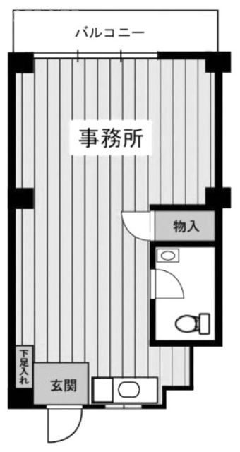 ナカヤビル403 間取り図