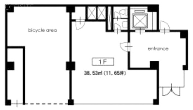 IKビル1F 間取り図