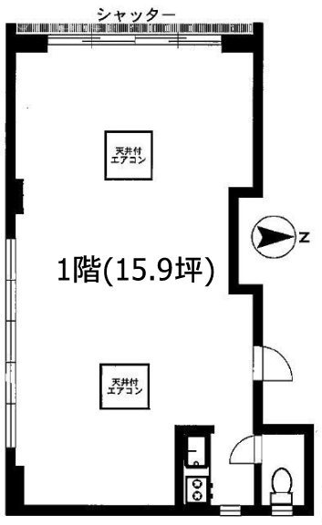 パークロダン1F 間取り図