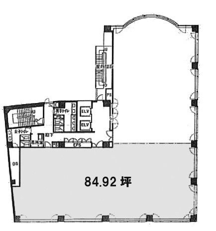 藤和不動産新横浜ビルA 間取り図