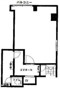 大盛丸平河町ビル2F 間取り図