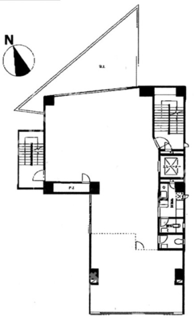 アドバンテージⅡビル4F 間取り図