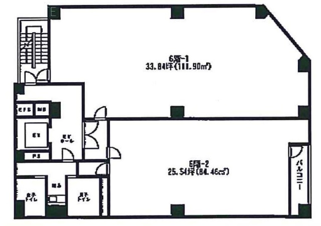 エムアンドエム1ビル1 間取り図