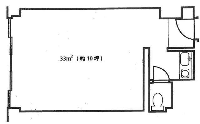 三銀ビル603 間取り図