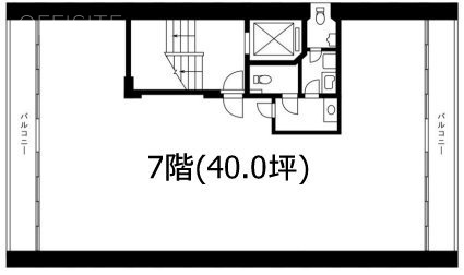 明和ビル7F 間取り図