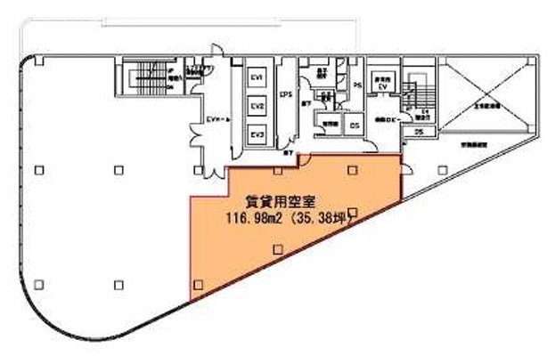 A-ONEビル10F 間取り図