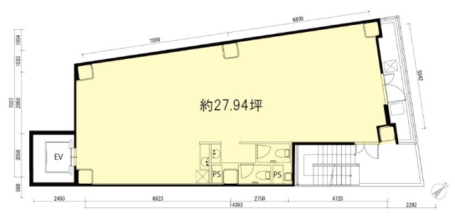 NO.R蒲田10F 間取り図